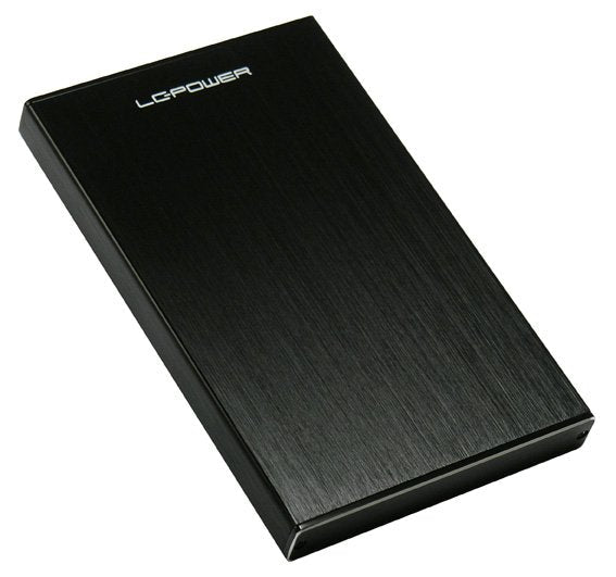 Lc-Power Lc-25u3-Becrux-C1, Carcasa Para Disco Duro Externo De 2,5" Usb 3.2 Gen.2x1 Tipo C, Negro