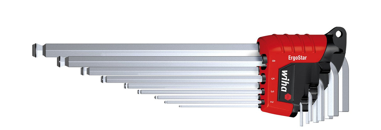 Juego De Llaves Allen Wiha En Soporte Ergostar (37352)