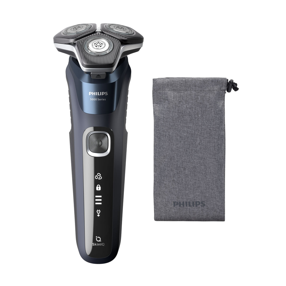 Afeitadora Philips Shaver Series 5000 S5885/10 Rotación Recortadora Negro, Azul
