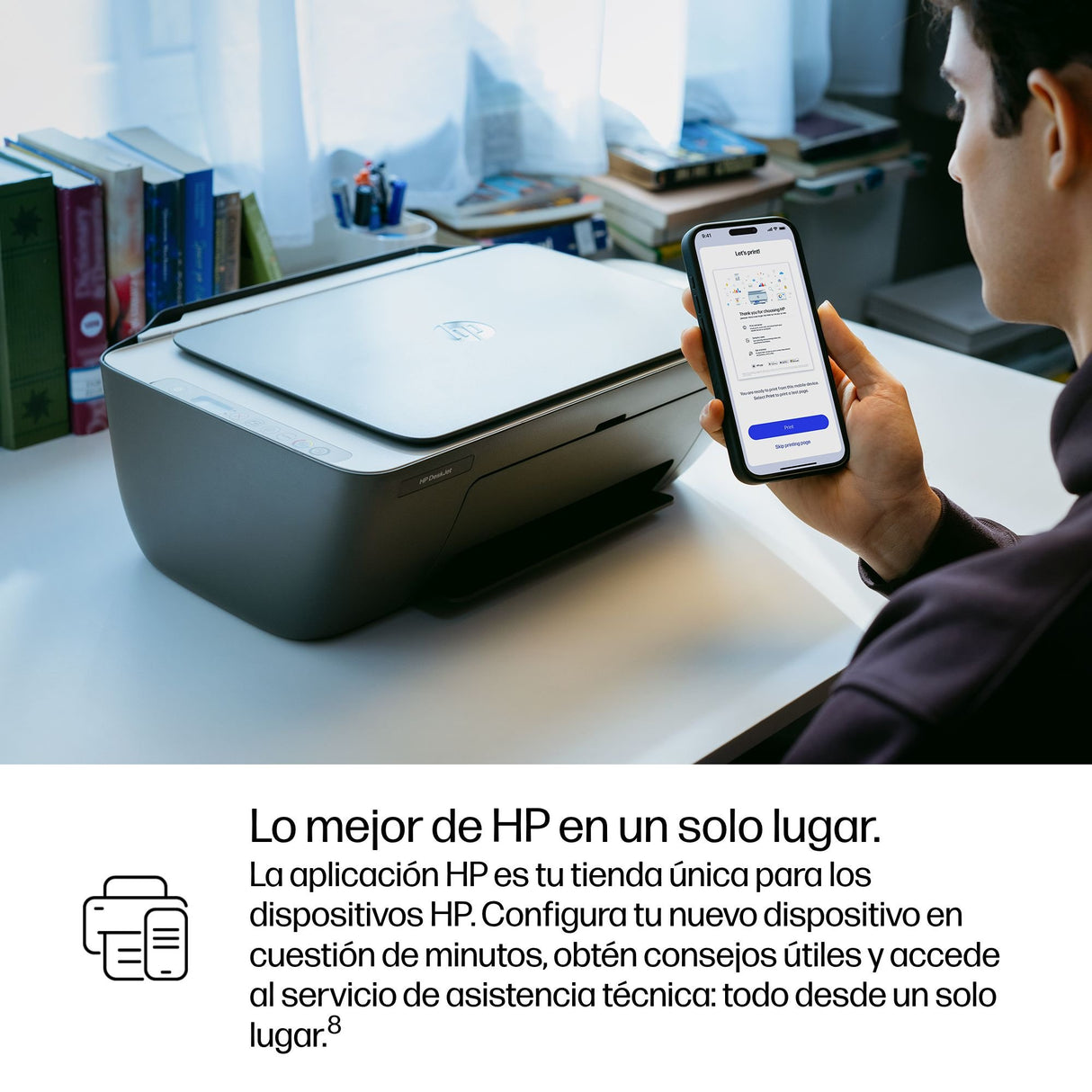 EAN 0198828789556 - HP DeskJet 2910 Inyección de tinta térmica A4 4800 x 1200 DPI 7,5 ppm Wifi imagen 17
