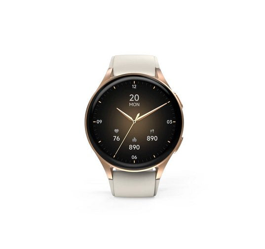 EAN 4047443511300 - Hama Smartwatch 8900 3,3 cm (1.3") AMOLED 42 mm Digital 466 x 466 Pixeles Pantalla táctil Oro GPS (satéli imagen 1