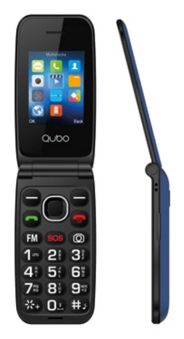 Teléfono Qubo Neo Nw Azul 2,4