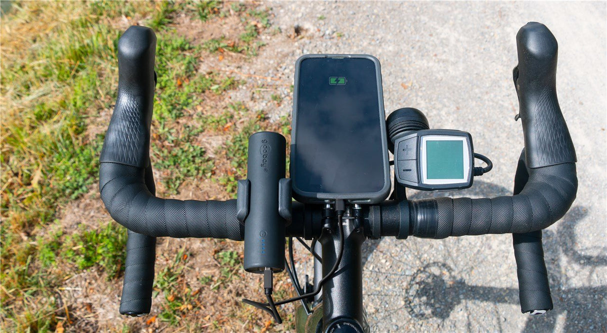 Goobay Bike Power Bank 5.0 Negro, 5.000 Mah, Power Delivery, Carga Rápida 60656