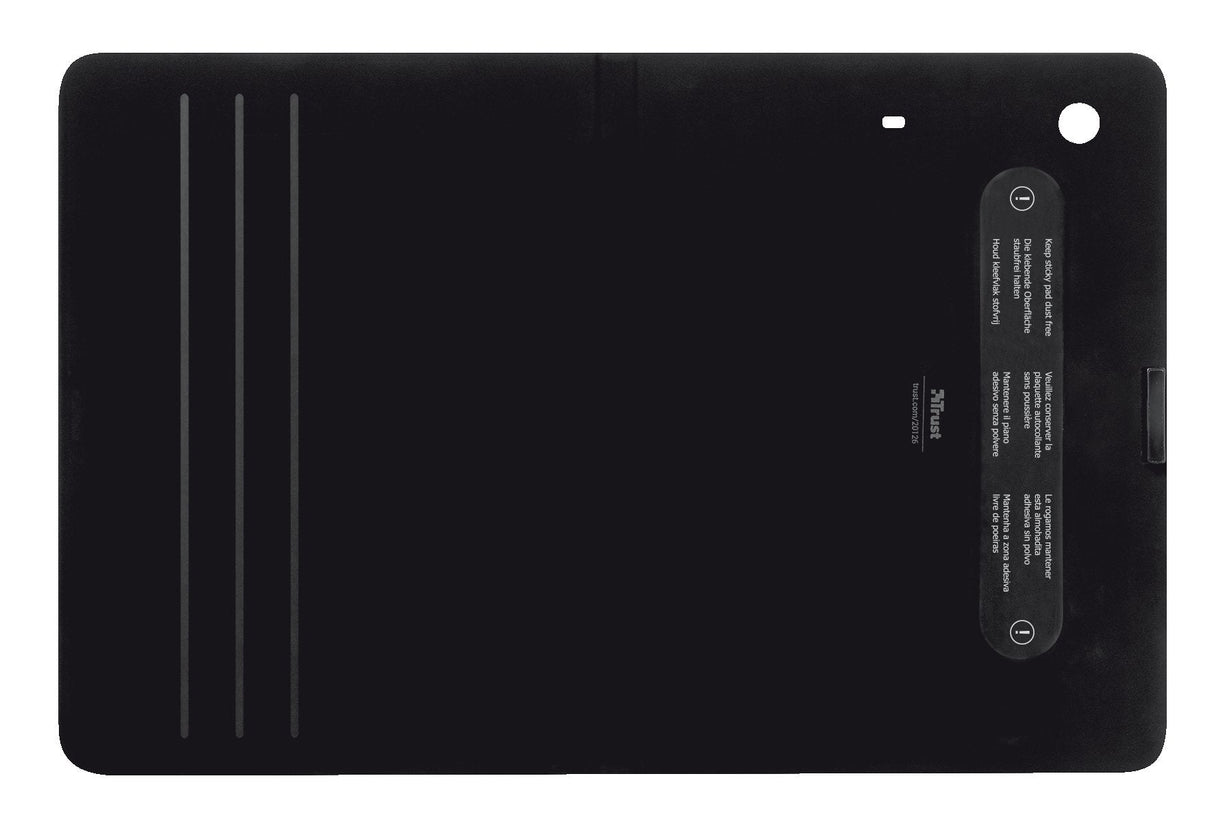 Funda Rabat Trust Para Samsung Galaxy Tab 10 Tab3/4/Note/Pro/S (Negro)
