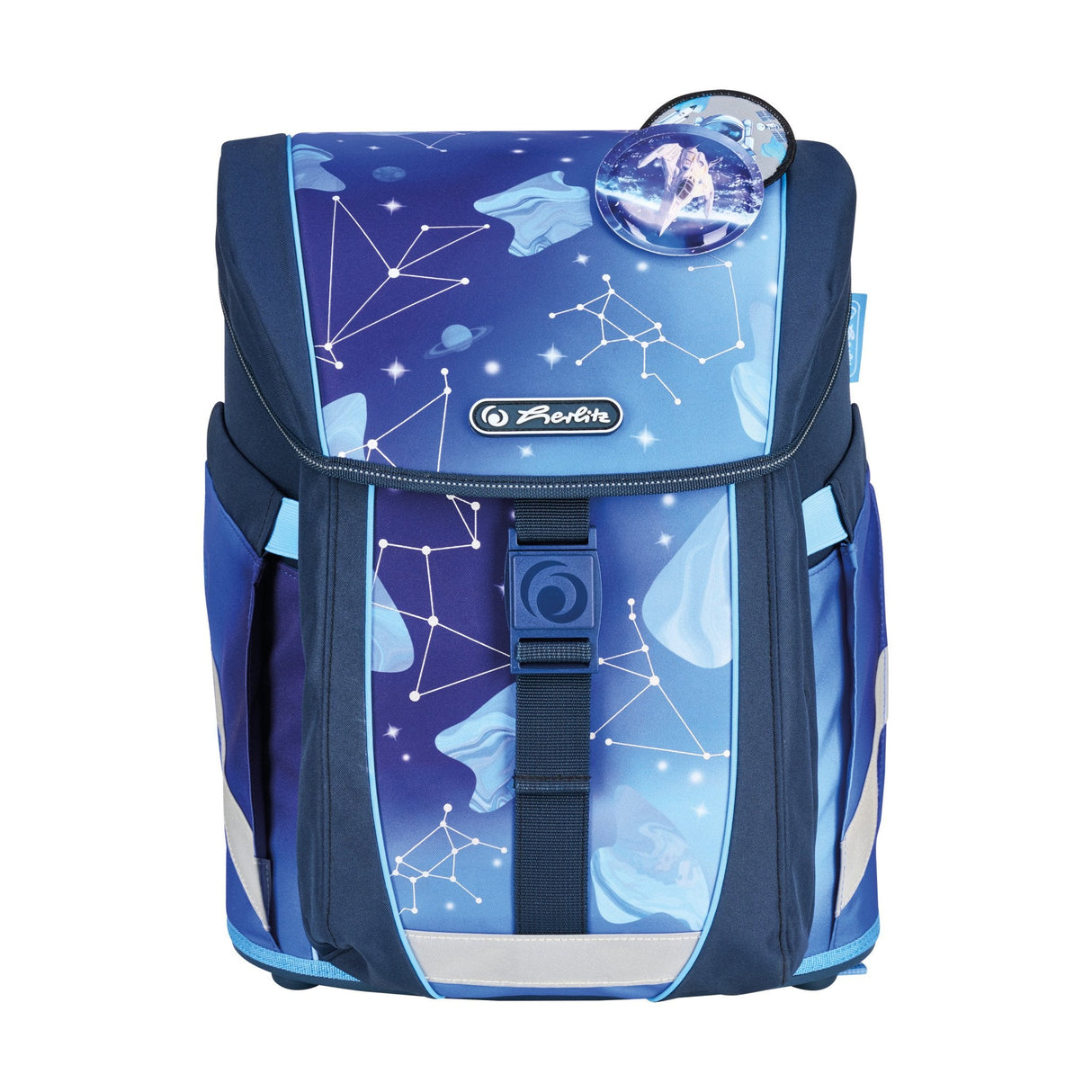 Mochila Herlitz Filoactive Xl Plus Escolar Niño Poliéster Azul, Azul Oscuro