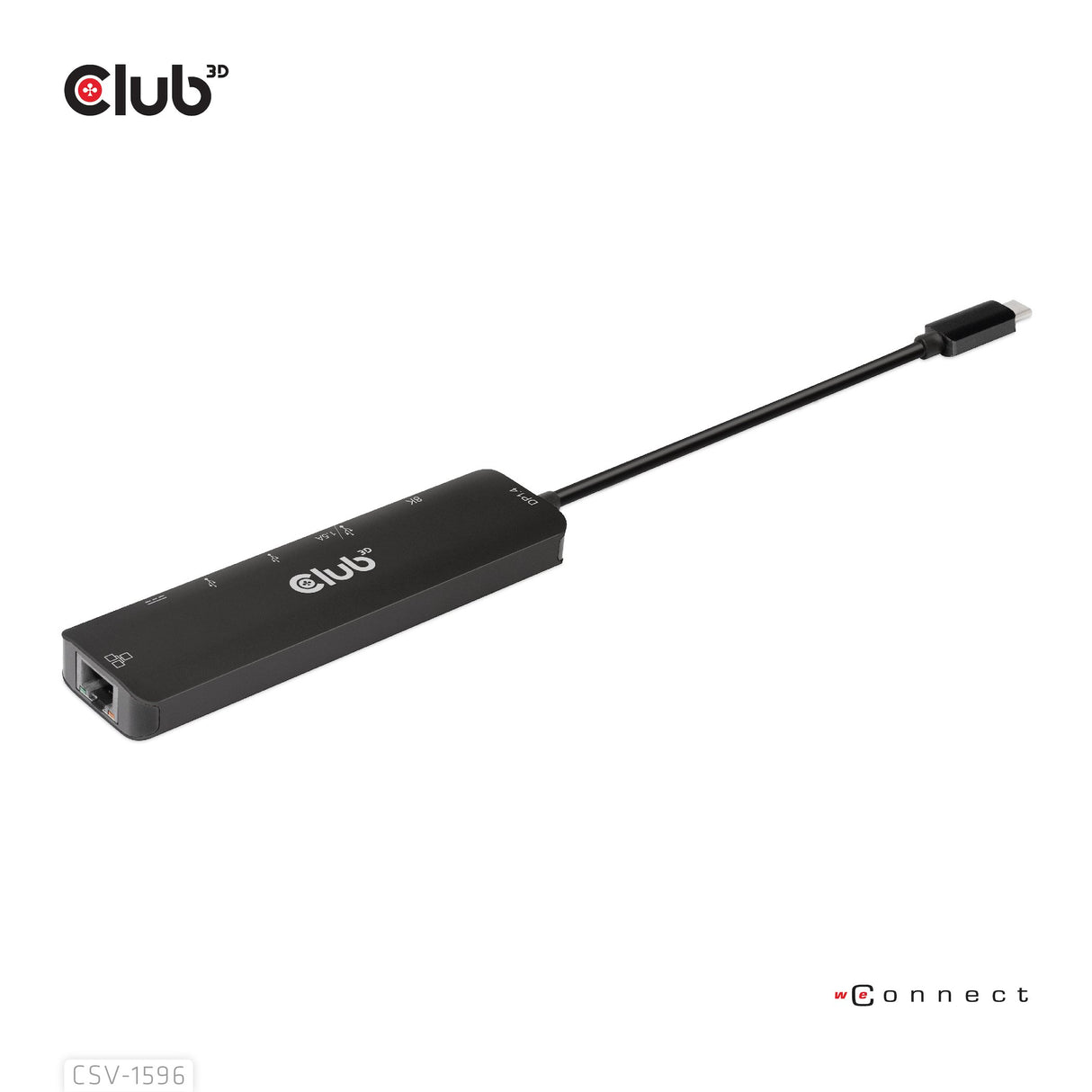 EAN 8719214472344 - CLUB3D CSV-1596 base para portátil y replicador de puertos USB 3.2 Gen 1 (3.1 Gen 1) Type-C Negro imagen 2