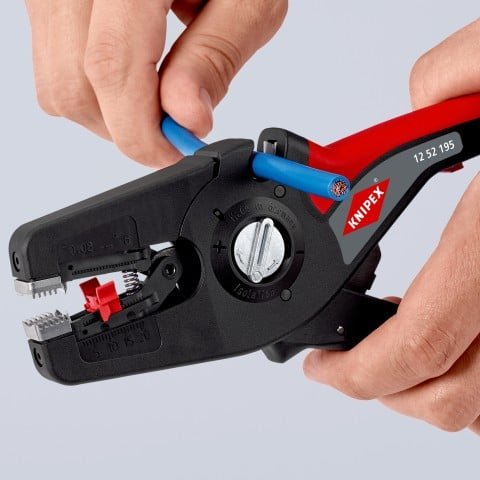 EAN 4003773085829 - Knipex PreciStrip16 pelacable Negro, Rojo imagen 16