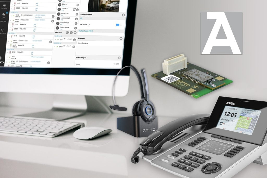 Agfeo Sensorfon St56 Ip Plata