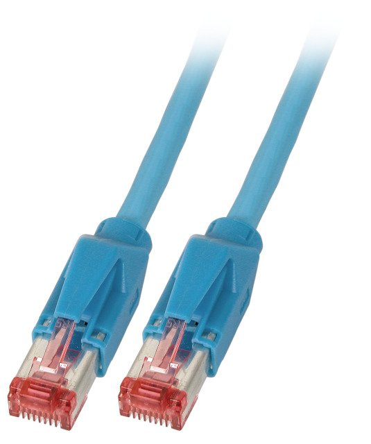 Efb Elektronik K8708bl.0,50 Cable De Red 0,5 M Cat6a S/Ftp (S-Stp) Azul