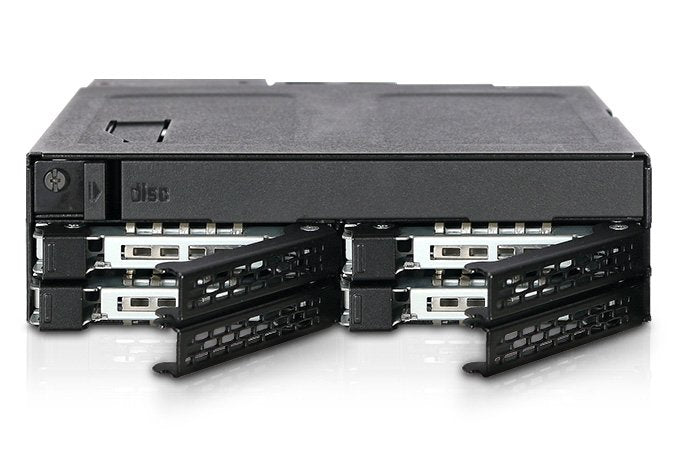 EAN 4713227445139 - Icy Dock MB604SPO-B panel bahía disco duro Negro imagen 2