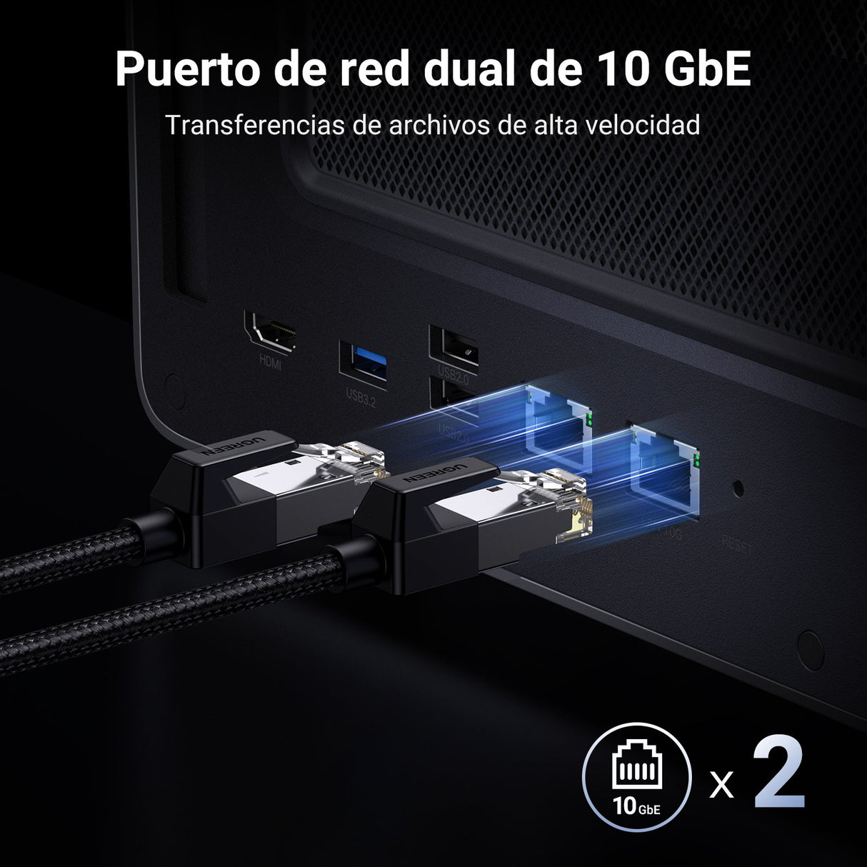EAN 6941876231270 - Ugreen NASync DXP8800Plus NAS Escritorio Intel® Core™ i5 i5-1235U 8 GB DDR5 0 TB UGOS Pro imagen 5