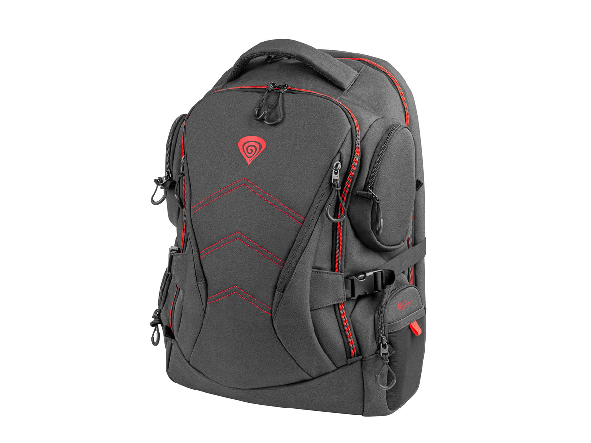 EAN 5901969426618 - GENESIS Pallad 550 43,9 cm (17.3") Mochila Negro, Rojo imagen 3