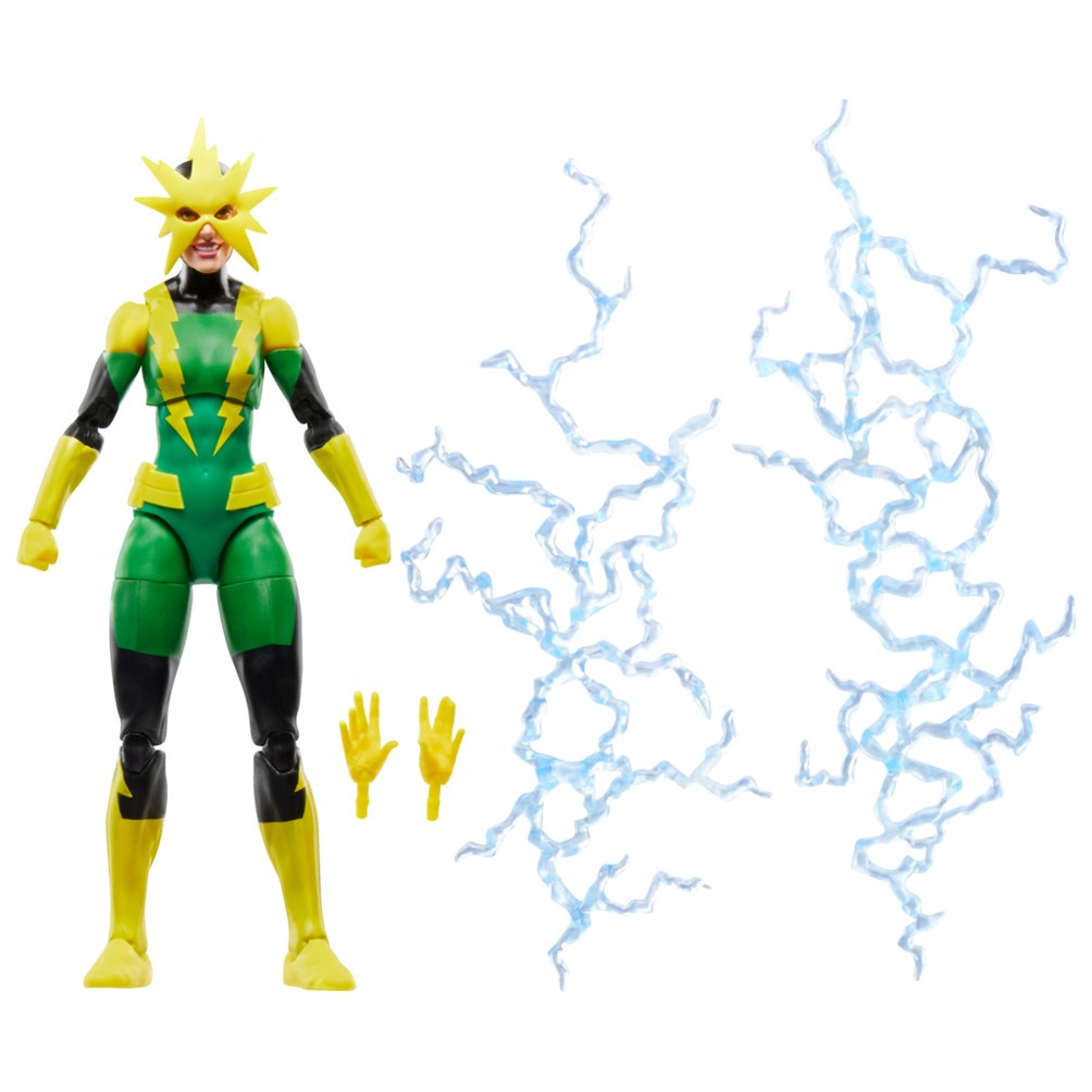 Figura Hasbro Marvel Legends Series Spider Man Electro (Francine Frye)