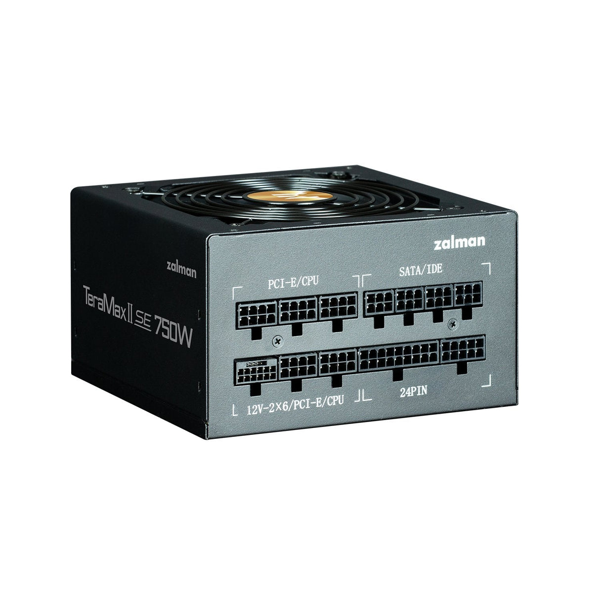 Fuente De Alimentacion Zalman Teramax2se 750w 80 + Gold Atx Negro