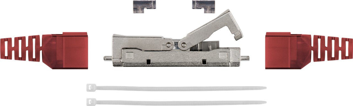 EAN 4040849795770 - Goobay 79577 conector IDC Gris, Rojo imagen 2