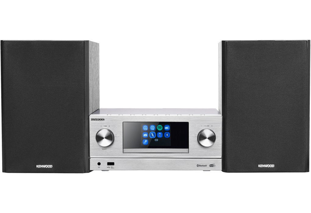 EAN 19048232434 - Kenwood M-9000S Minicadena de música para uso doméstico 50 W Plata imagen 1