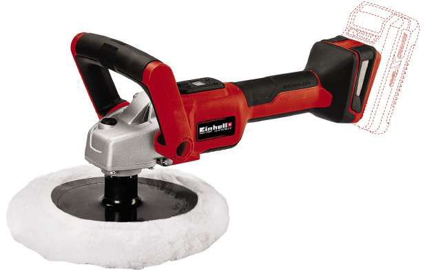 EAN 4006825638998 - Einhell CE-CP 18/180 Li E-Solo Lijadora excéntrica 3000 RPM Negro, Rojo imagen 1