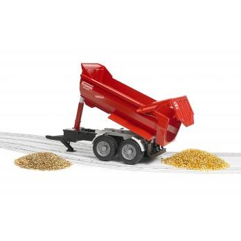 Bruder Krampe Remolque Basculante Tándem Halfpipe 02225