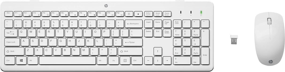 EAN 0195908430896 - HP STORE 3PL teclado Ratón incluido RF inalámbrico Blanco imagen 1