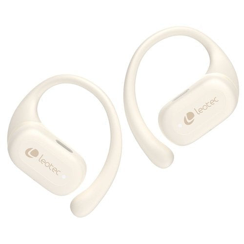 Leotec Earphones Open Air Zenith Sport Beige