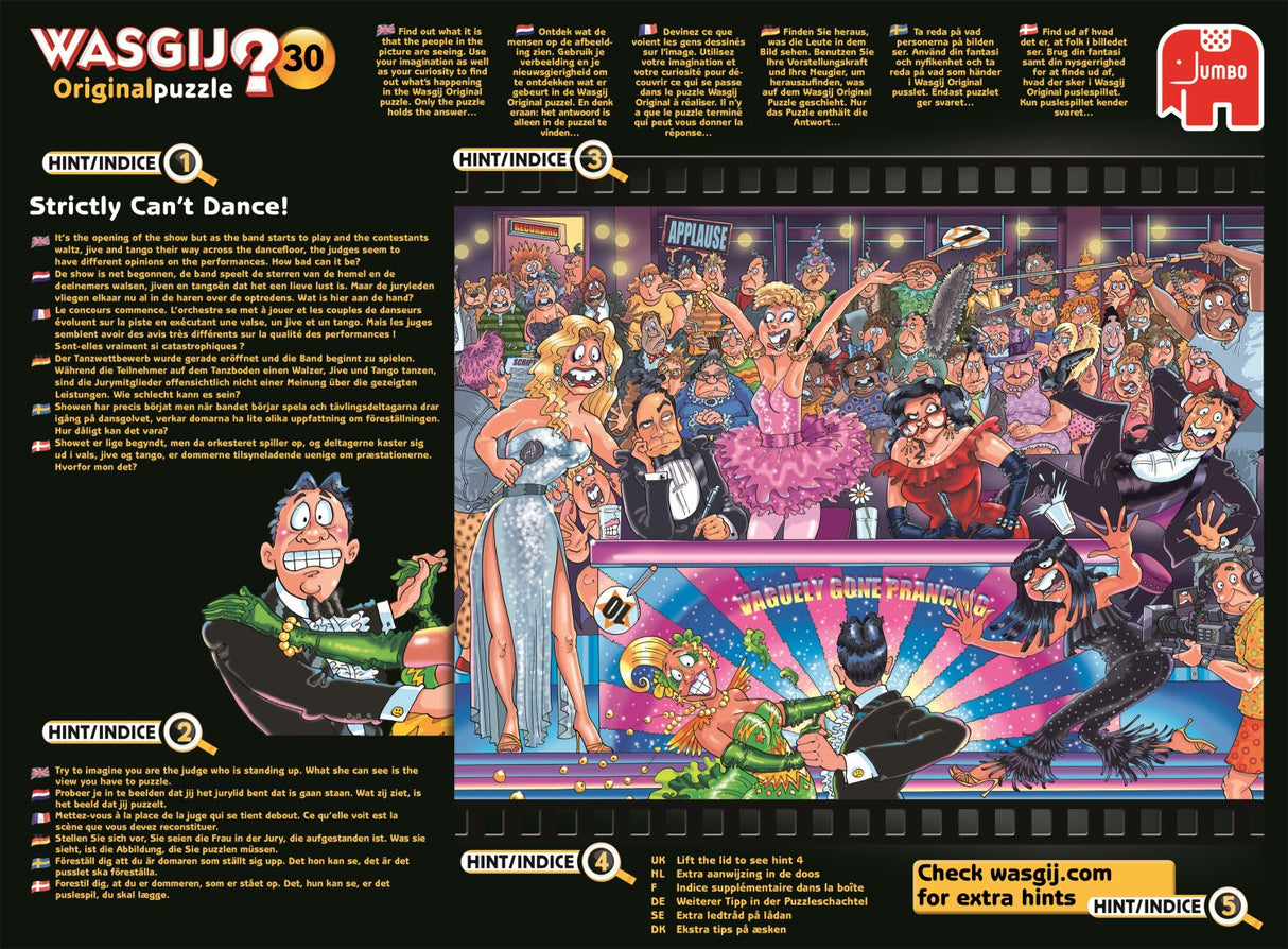 EAN 8710126191606 - Wasgij Original 30 1000 pcs Puzzle rompecabezas 1000 pieza(s) Cómics imagen 6