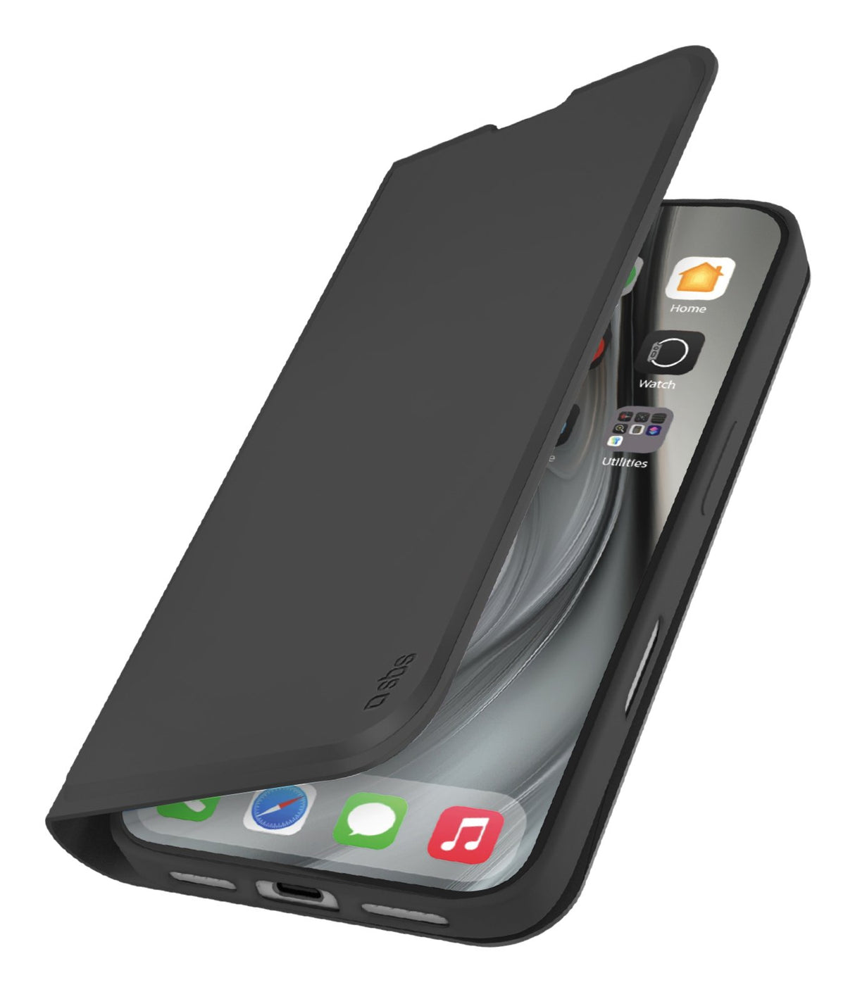 EAN 8018417525100 - SBS TEWALIP1769K funda para teléfono móvil 17,5 cm (6.9") Funda cartera Negro imagen 1