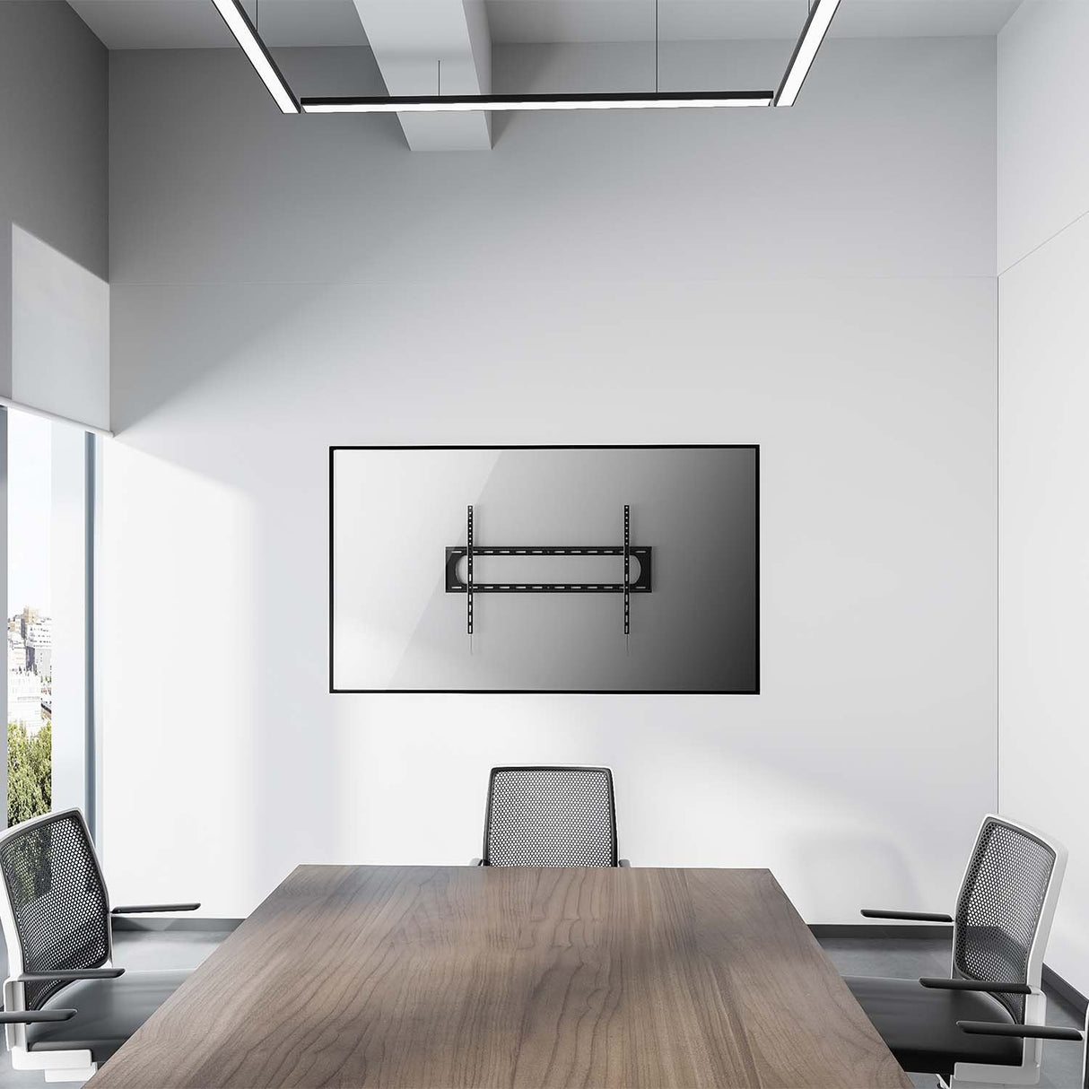 EAN 8435739901649 - AISENS WT120F-293 soporte para TV 3,05 m (120") imagen 4