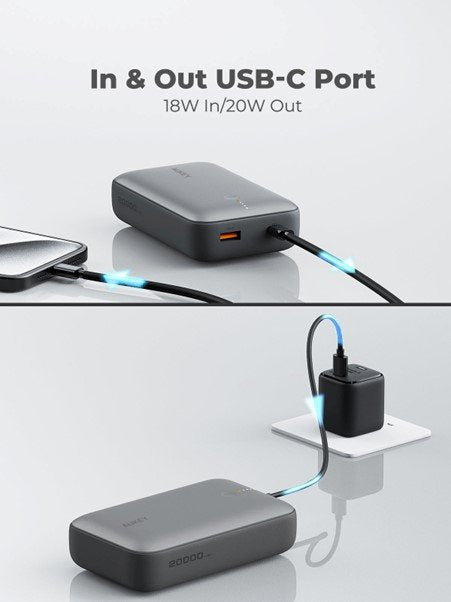 EAN 0689323788330 - AUKEY PB-Y57 batería externa Litio 20000 mAh Gris imagen 5