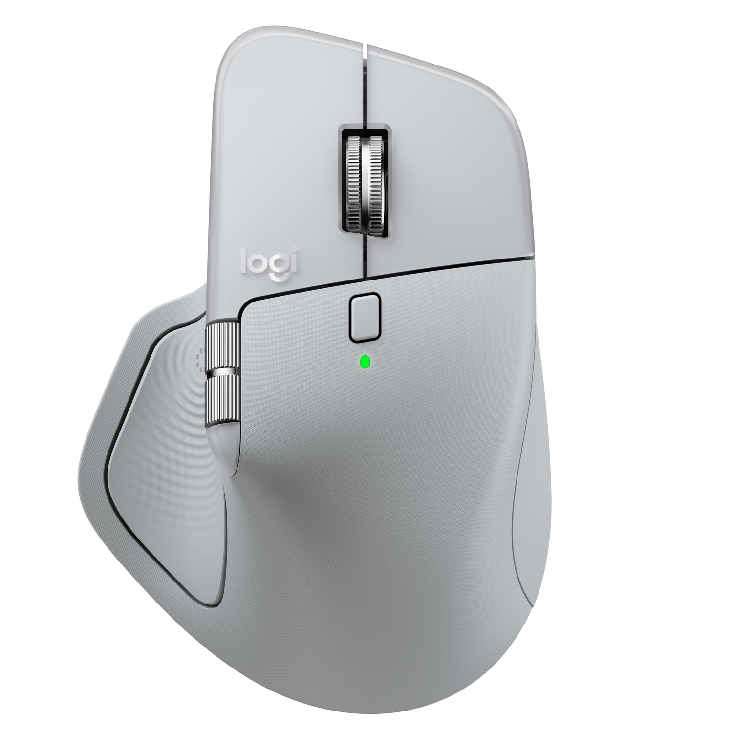 Logitech Ratón 910-007563 / Mx Mamer 4 Claro Gris