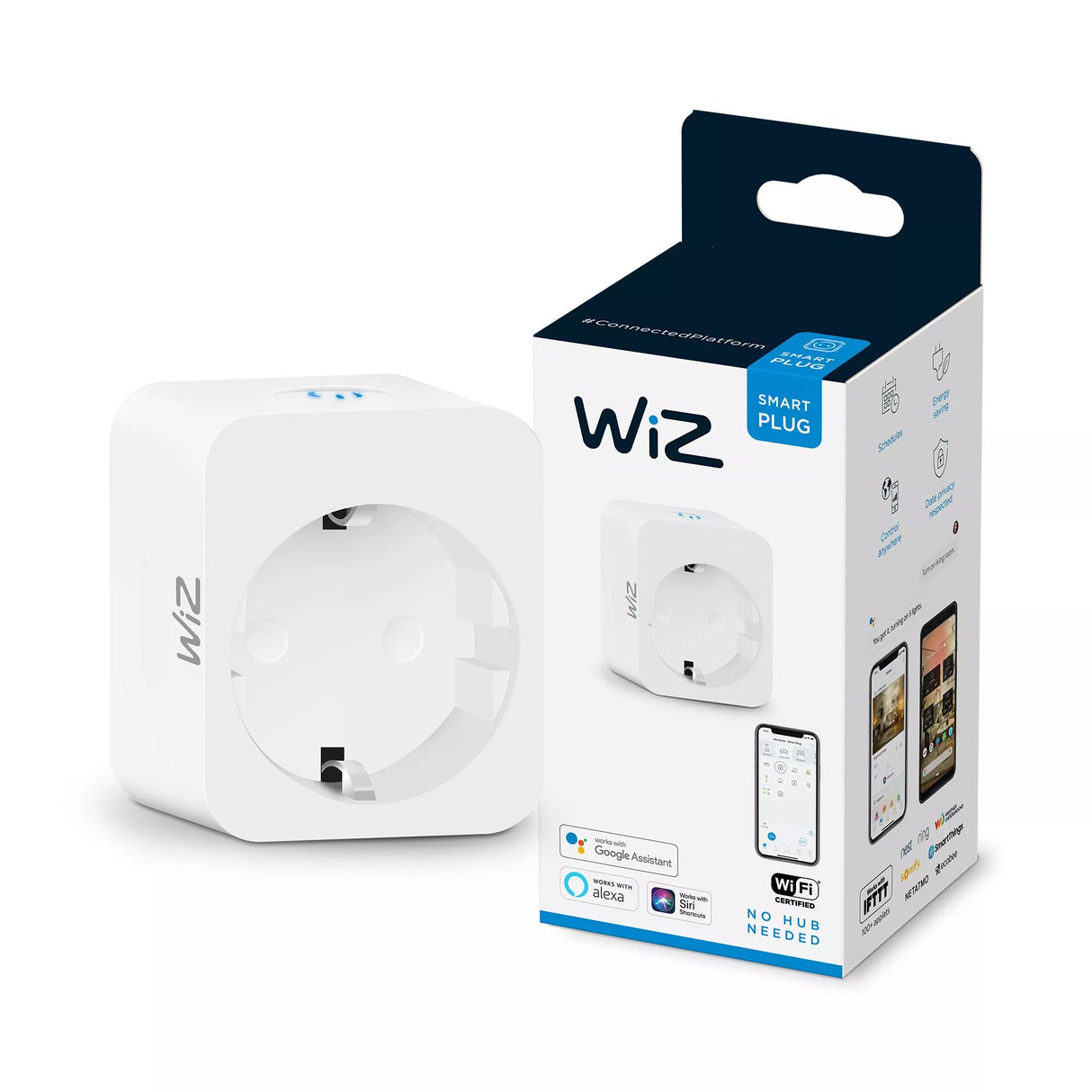 EAN 8718699789329 - WiZ 8718699789329 enchufe inteligente 2300 W Hogar Blanco imagen 3