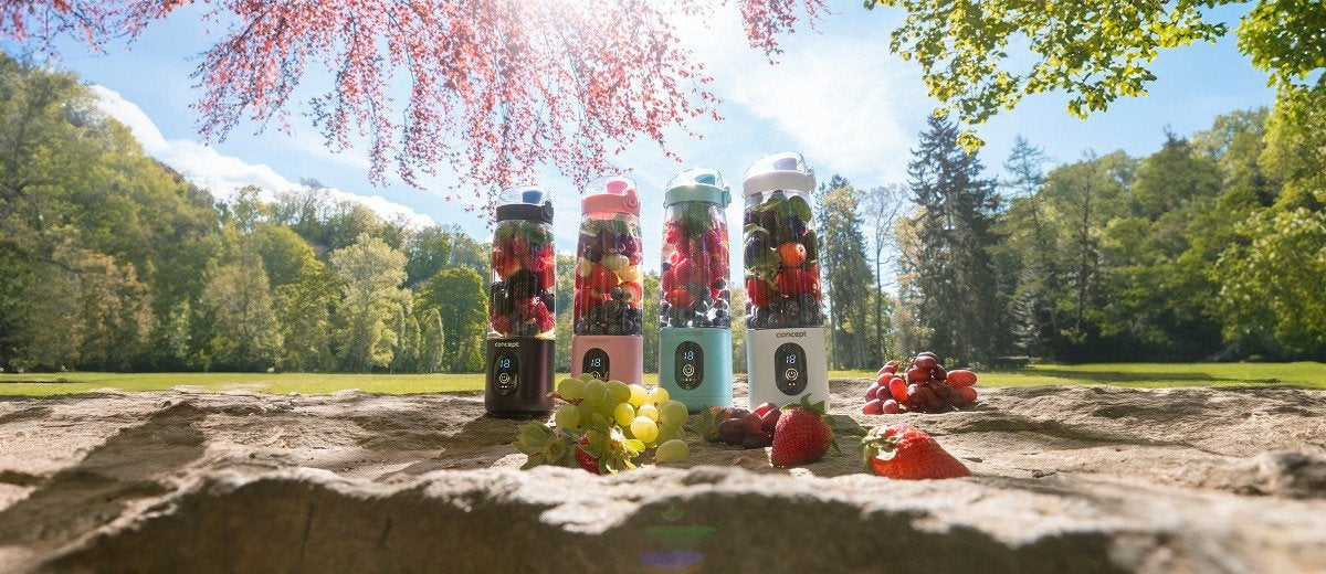 EAN 8595631065600 - Concept SM4001 licuadora 0,58 L Batidora de vaso portátil 315 W Negro, Acero inoxidable imagen 3