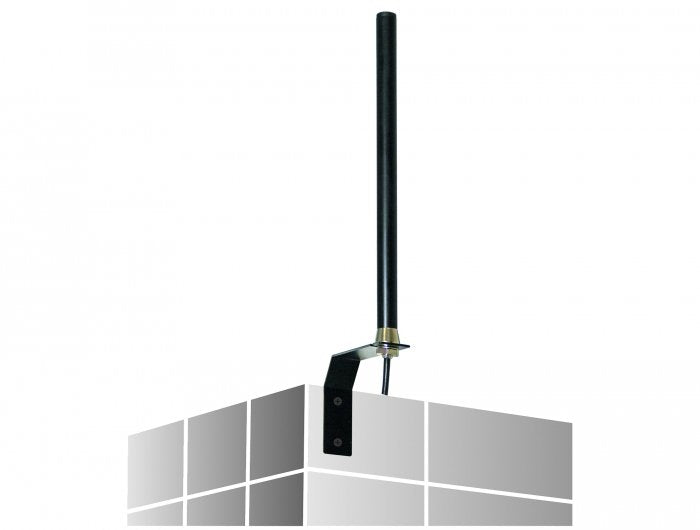 Delock 89529 Lte Umts Gsm Antena Sma Macho 3 Dbi Omnidireccional Fijo Con Cable De Conexión (Rg-58, 3 M) Montaje En Pared Negro Al Aire Libre