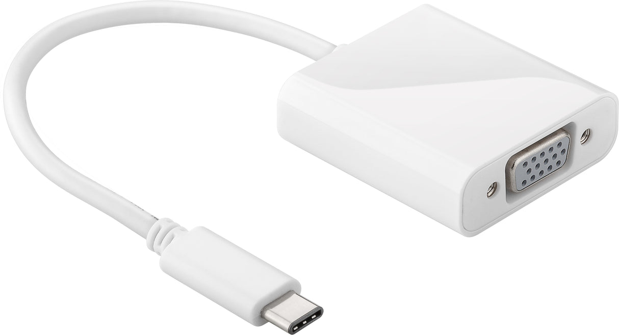 Adaptador Usb 3.1 Tipo C A Vga Blanco
