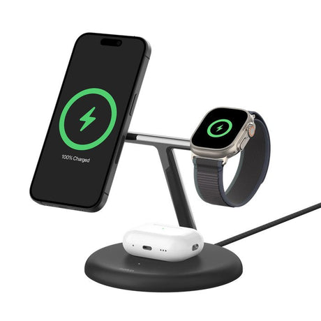 EAN 0745883868735 - Belkin WIZ023VFBK cargador de dispositivo móvil Auriculares, Smartphone, Reloj inteligente Negro USB Carg imagen 4