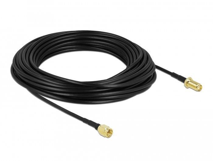 Delock Cable Sma Macho A Sma Hembra Lmr/Cfd100 15 M Low Loss