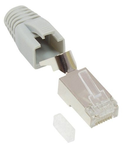 Good Connections Rj45 Conector De Red Ges. Cat.6a Gris 50x