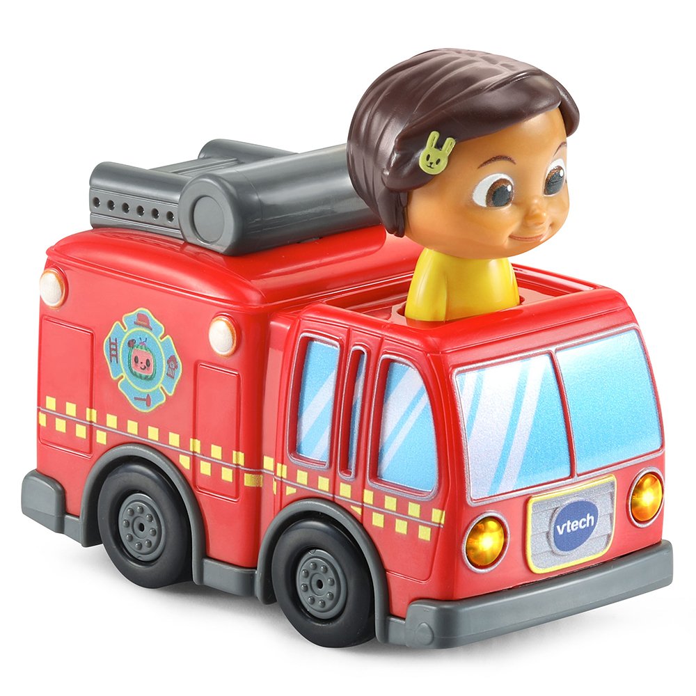 Vtech Hace Velocistas Para Bebés: Camión De Bomberos De Cocomelon Nina, Vehículo De Juego 80-561304