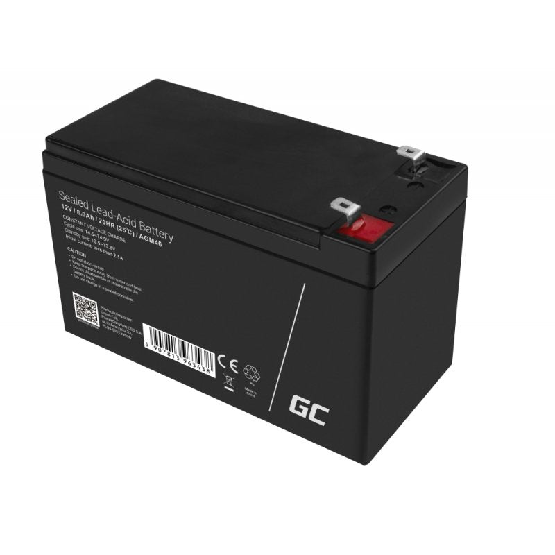 EAN 5907813963438 - Green Cell AGM46 batería recargable industrial Sealed Lead Acid (VRLA) 8000 mAh 12 V imagen 5