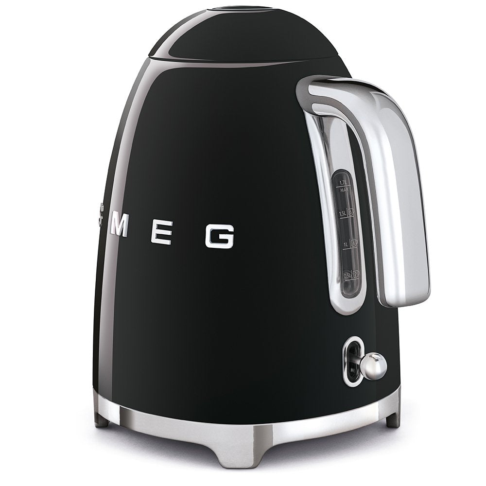 EAN 8017709227791 - Smeg KLF03BLEU tetera eléctrica 1,7 L 2400 W Negro imagen 3