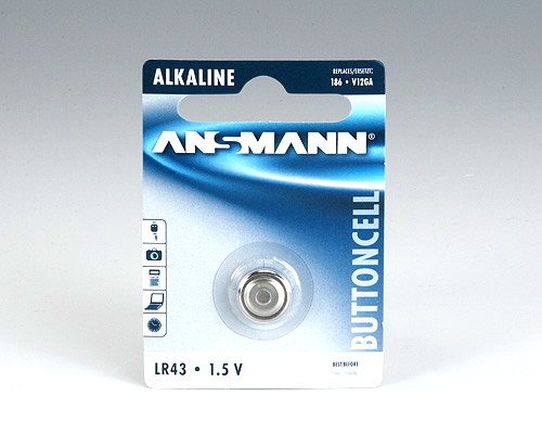 Ansmann Lr43, Batería Blister 1ud