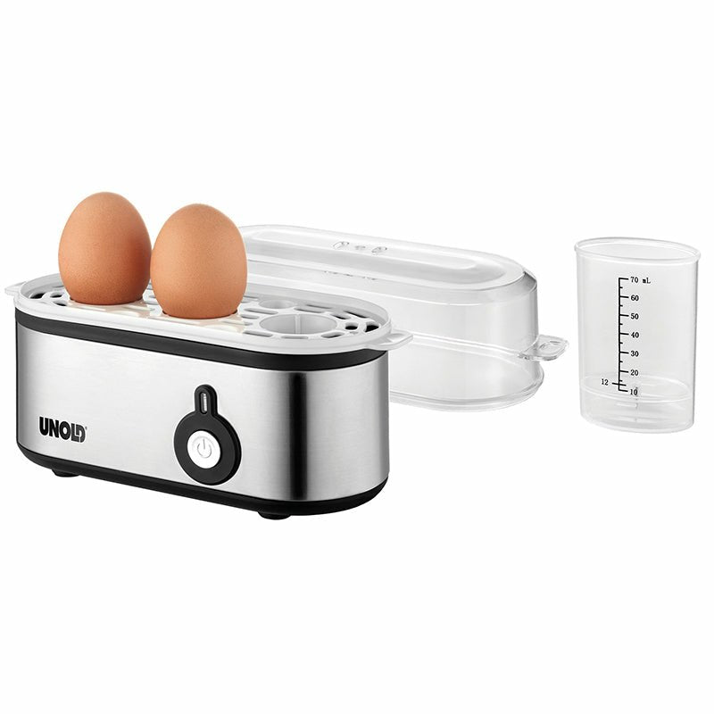 Cuecehuevos Unold 38610, 3 Huevos 210 W Acero Inoxidable