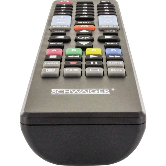 Schwaiger Mando A Distancia 5 In 1 Vorprogrammiert Negro