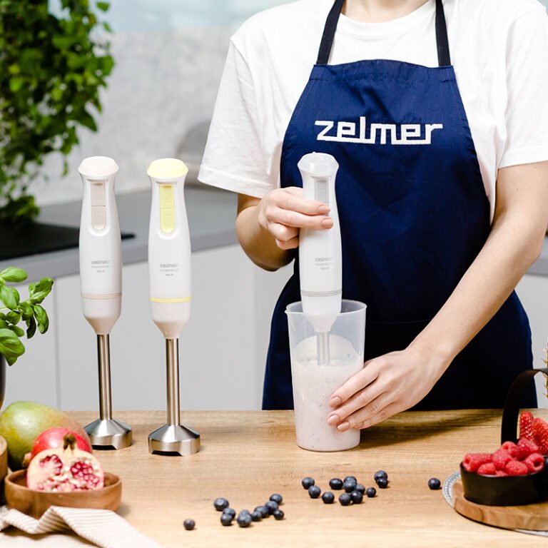 EAN 5908269355976 - Zelmer ZHB4561L licuadora 0,8 L Batidora de vaso 800 W Blanco imagen 6