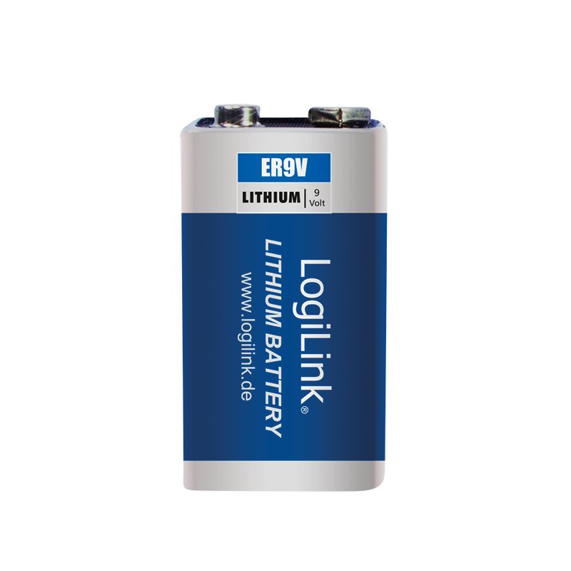 Battery, Lithium 9v , 1pcs. Blister Packing