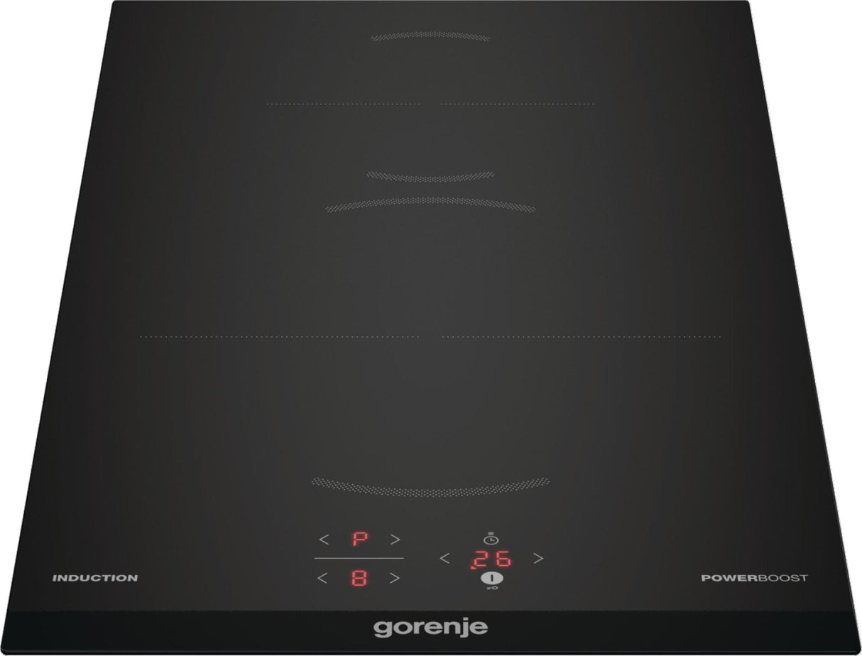 Placa De Inducción Gorenje Gi3201bc Hobs Negro Integrado 30 Cm Con 2 Zona(S)