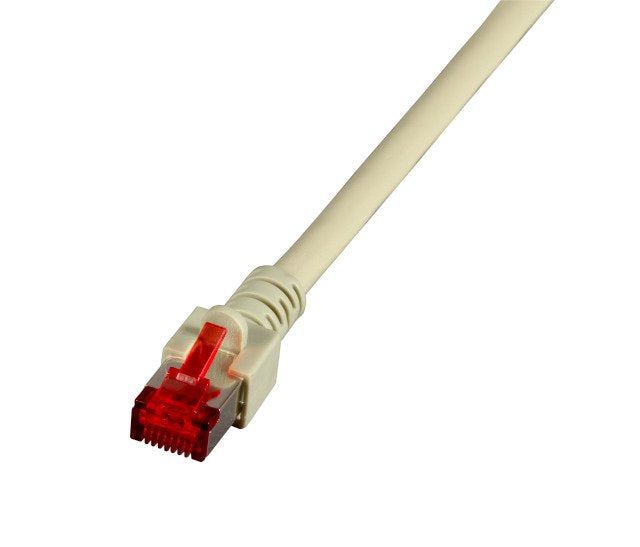 Rj45 Cable De Red Cat.6 S Ftp Lszh Grau 0,75m