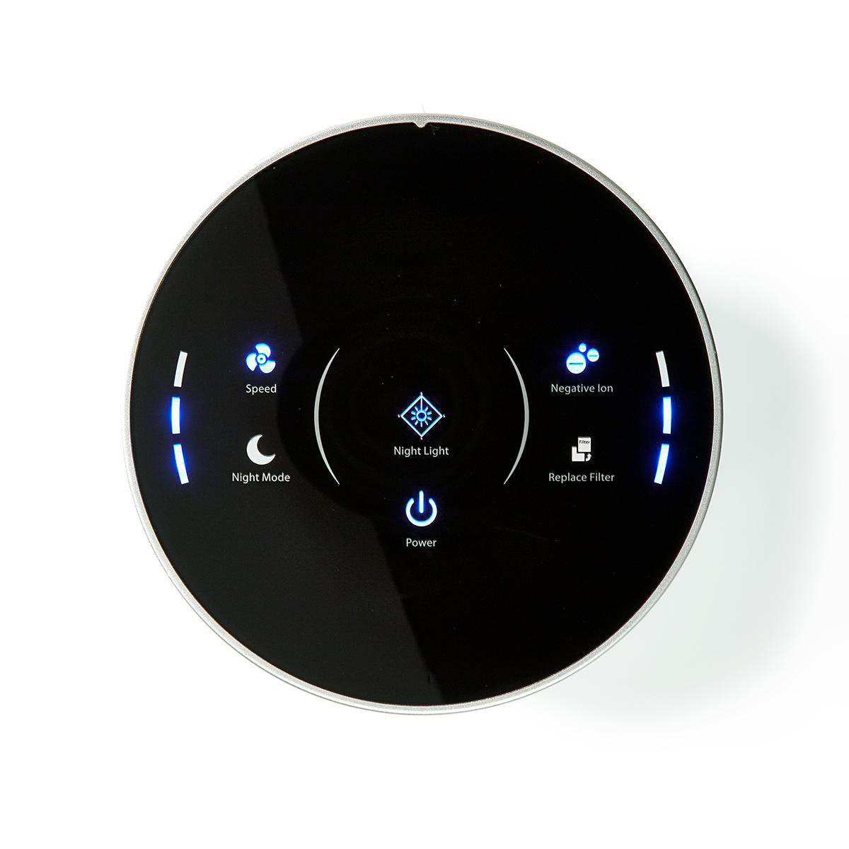 EAN 5412810319565 - Nedis AIPU100CWT purificador de aire 20 m² 50 dB 35 W Negro, Blanco imagen 4