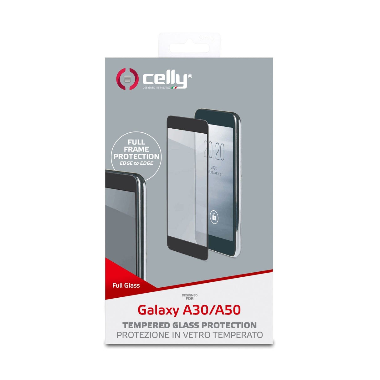 EAN 8021735750833 - Celly Full Glass Protector de pantalla Samsung 1 pieza(s) imagen 3
