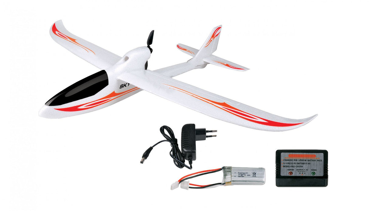 Amewi Rc Avión Skyrunner V3 Li-Po Batería 300mah/14+