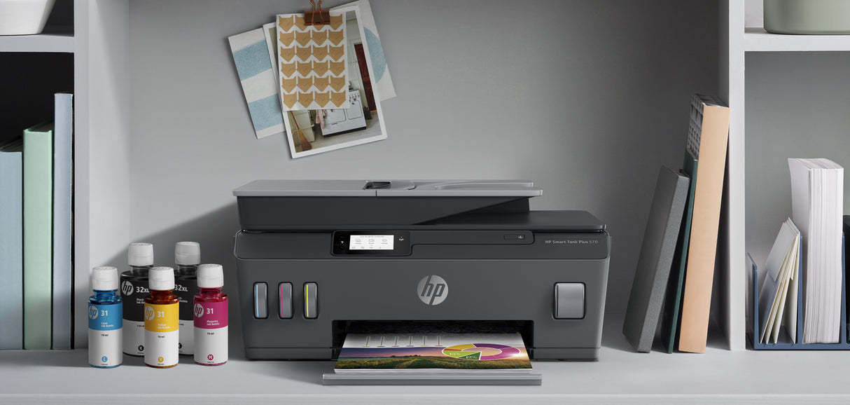 EAN 0193424413348 - HP Smart Tank Plus 570 Wireless All-in-One Inyección de tinta térmica A4 4800 x 1200 DPI 11 ppm imagen 3